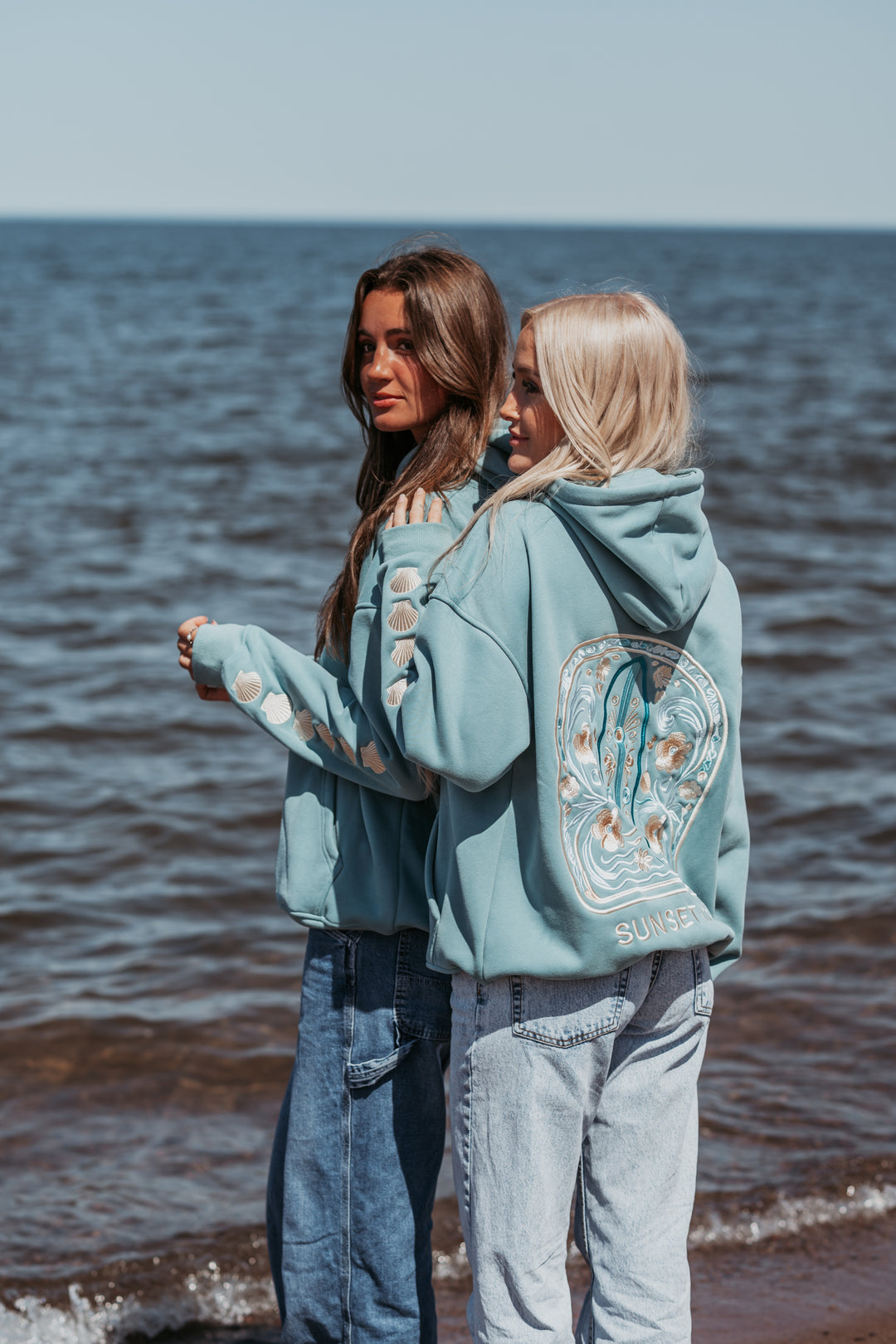 Slow Down Enjoy The Ride Embroidered Hoodie